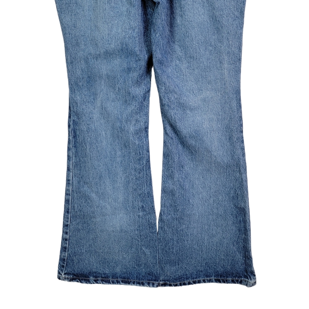 Route 66 Vintage Y2K Low Waisted Button Fly Flaired Led Bell Bottom Jean 5/6 - Picture 7 of 15